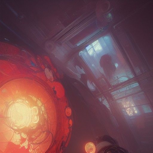 Hyperrealistic Human Brain Concept Art