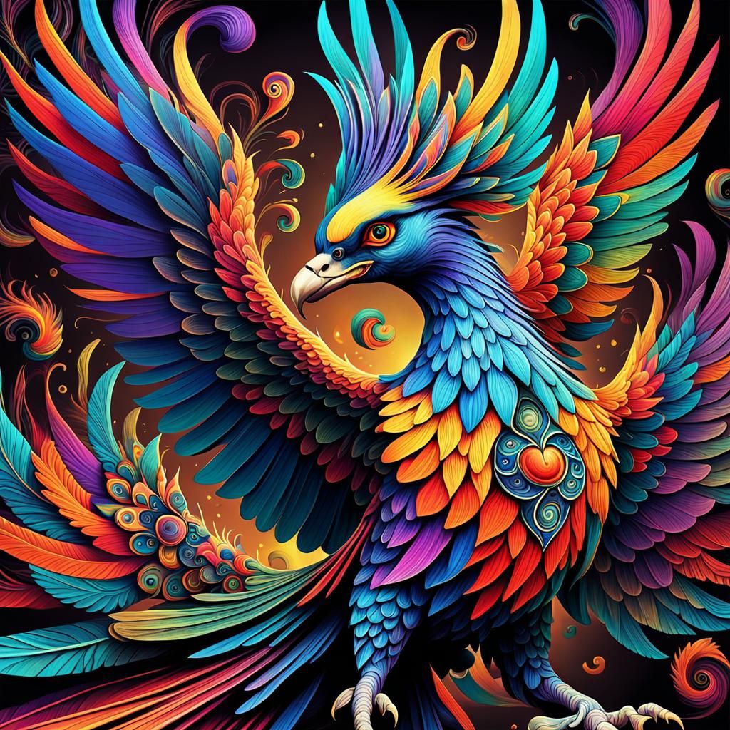 mythical pets....phoenixes