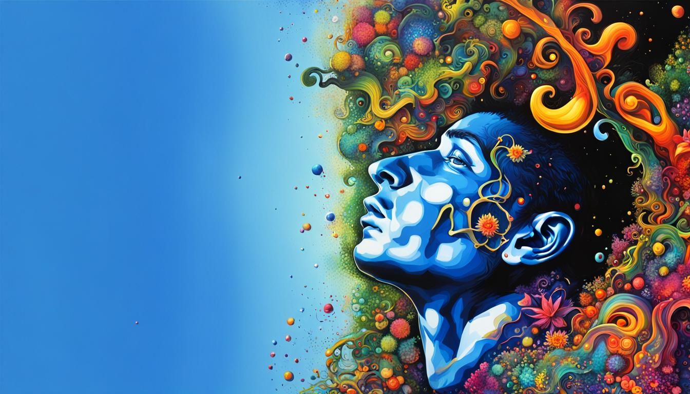 Graffiti Art: Elemental Flora in Polychromatic Wavefunction