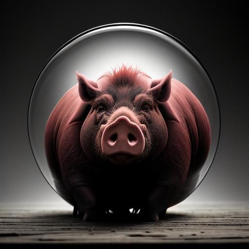 Hyperrealistic Earth Pig with Intricate Details