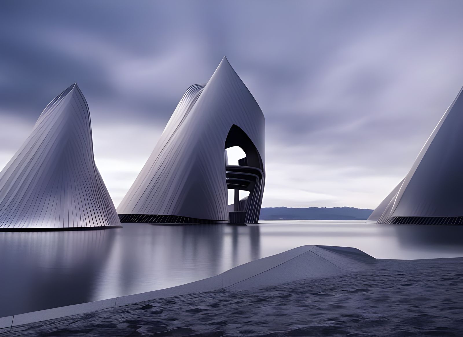 Futuristic Architecture: Colorful Sky-Piercing Buildings