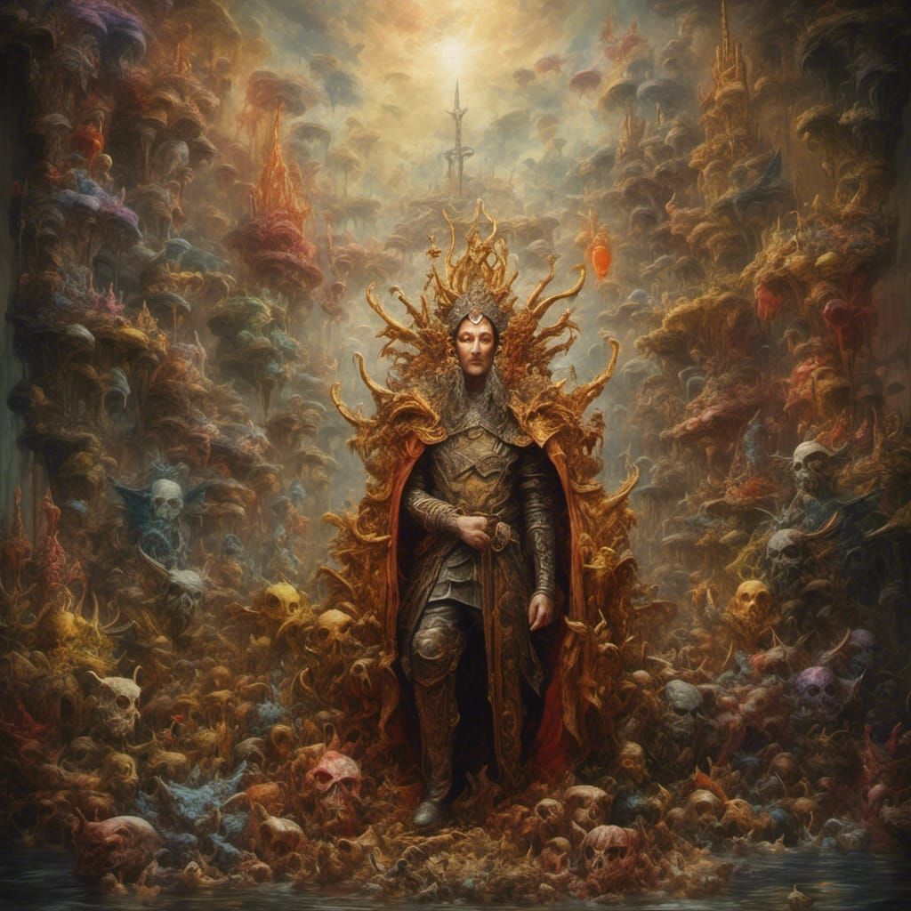 Hyperrealistic Ogre Fantasy Masterpiece by Brian Froud