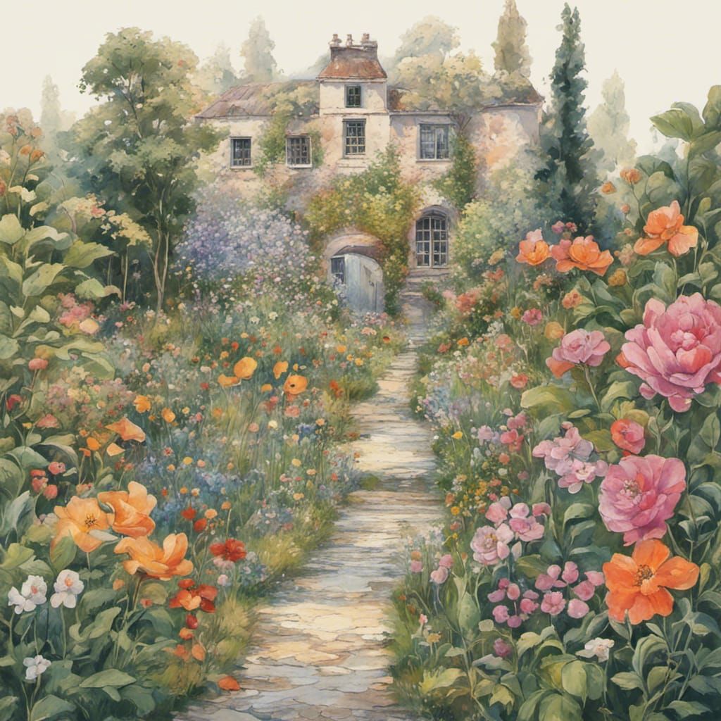 Enchanting Secret Flower Garden Escape