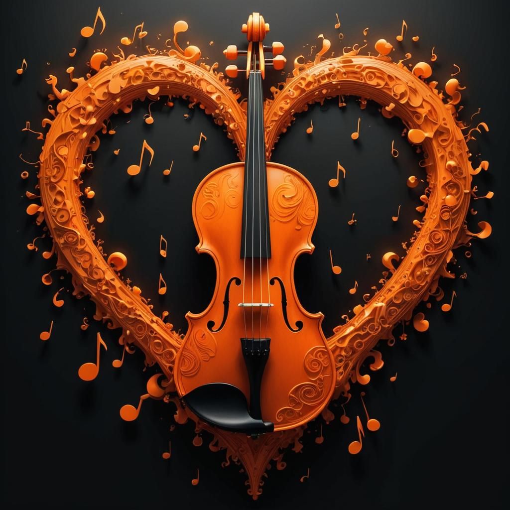 Love for a violin