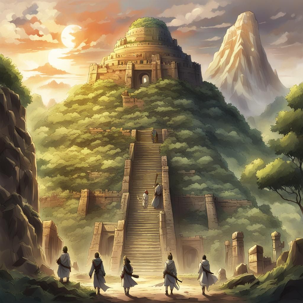 Anime Ruins of Ancient Lost Civilization