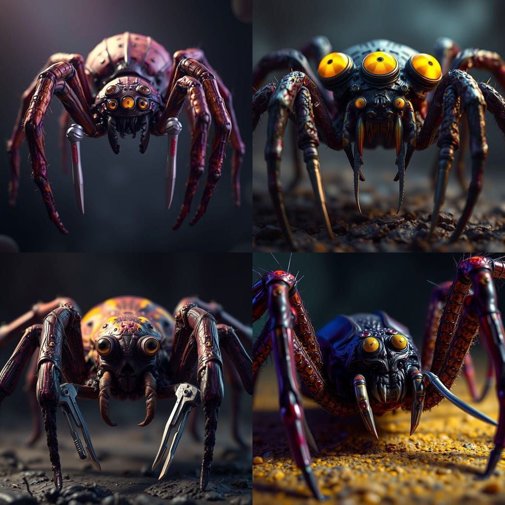 Dark Fantasy Spider Masterpiece