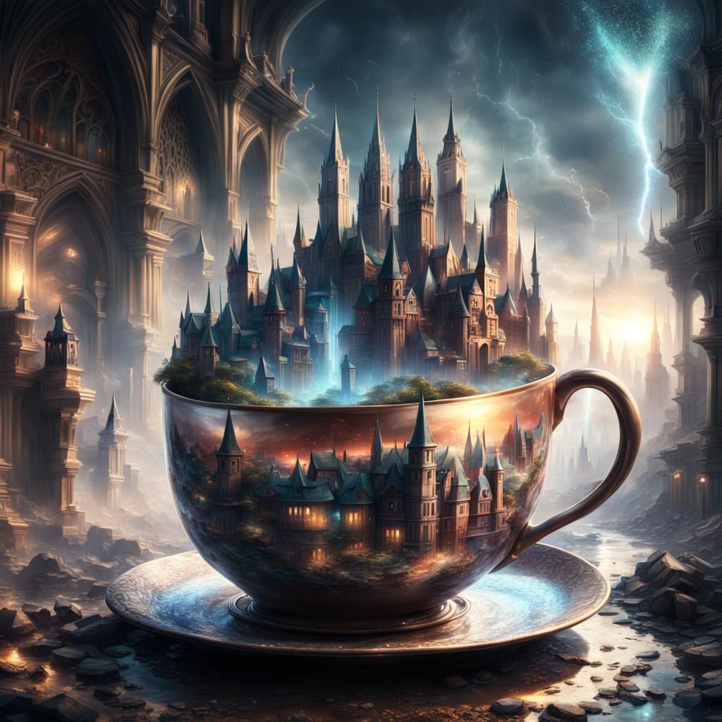 Gothic City Emerges from Mystic Cup