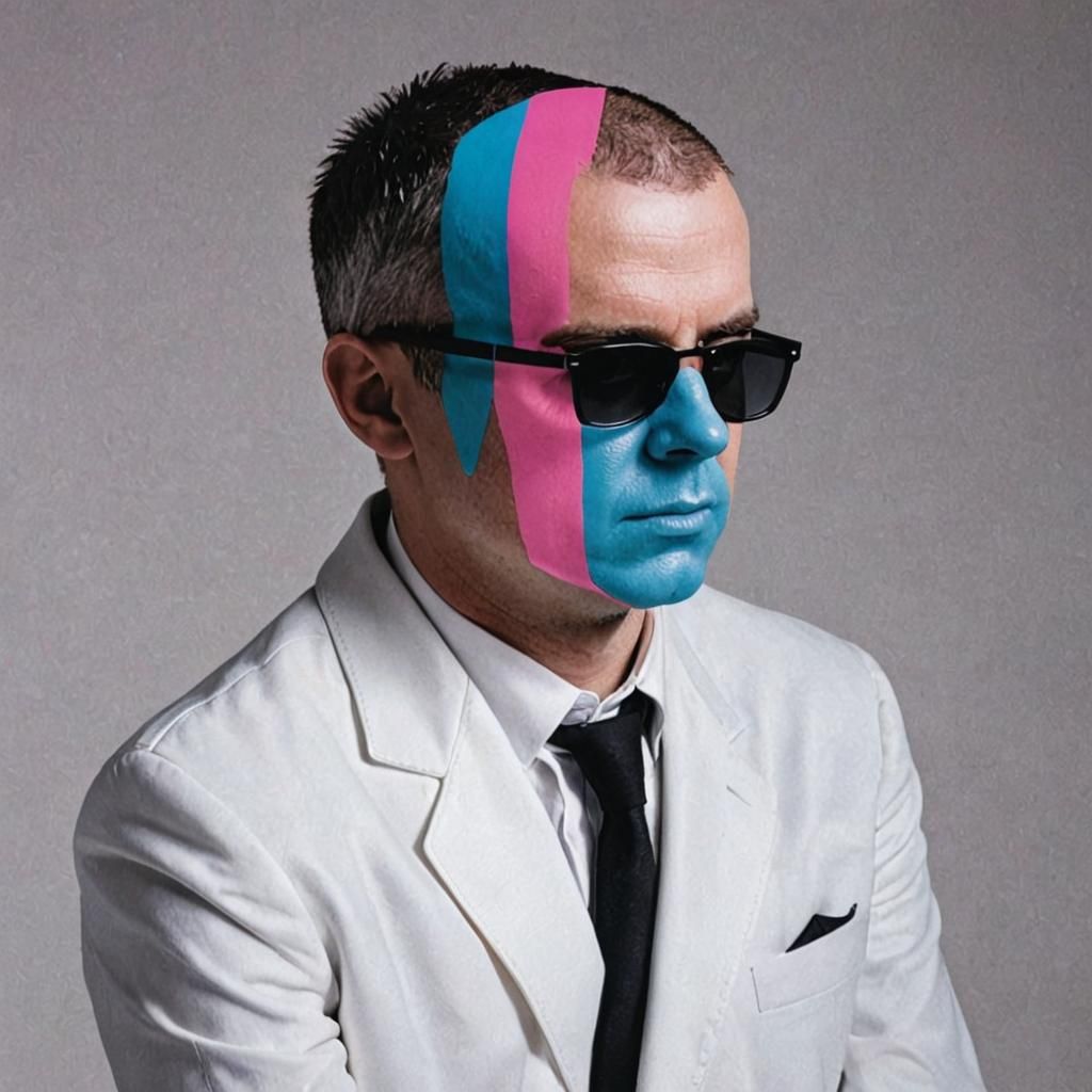 Pet Shop Boys "GLITCH" Album Cover Art