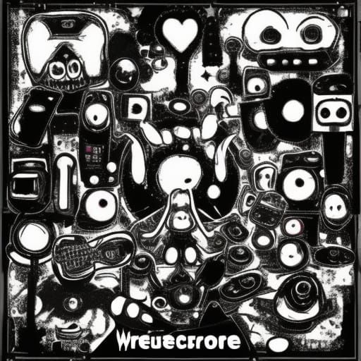 Abstract Weirdcore Dreamscape Generated by AI