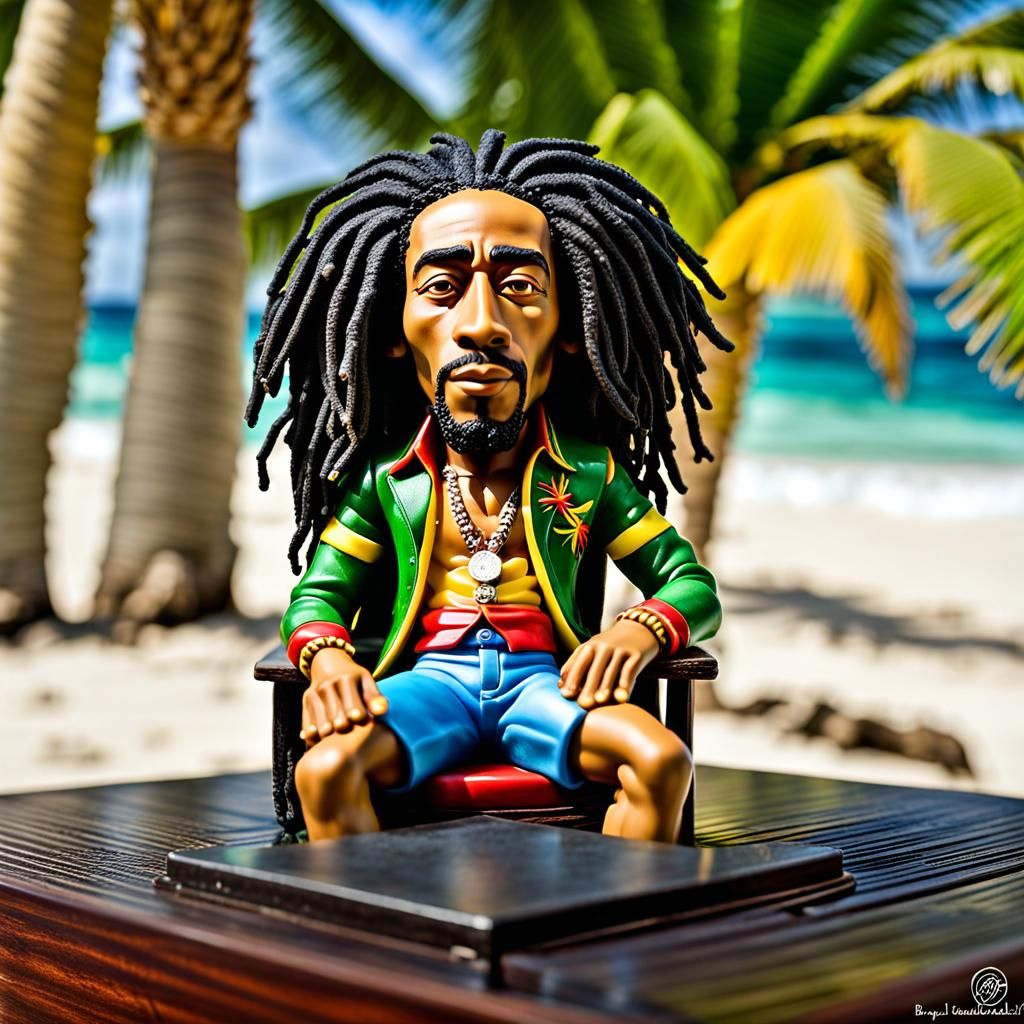ob Marley Bobblehead Dolls Bring the Beach Vibe to Jamaica