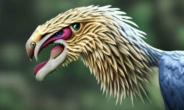 Four Eyed Fan Head Griffin