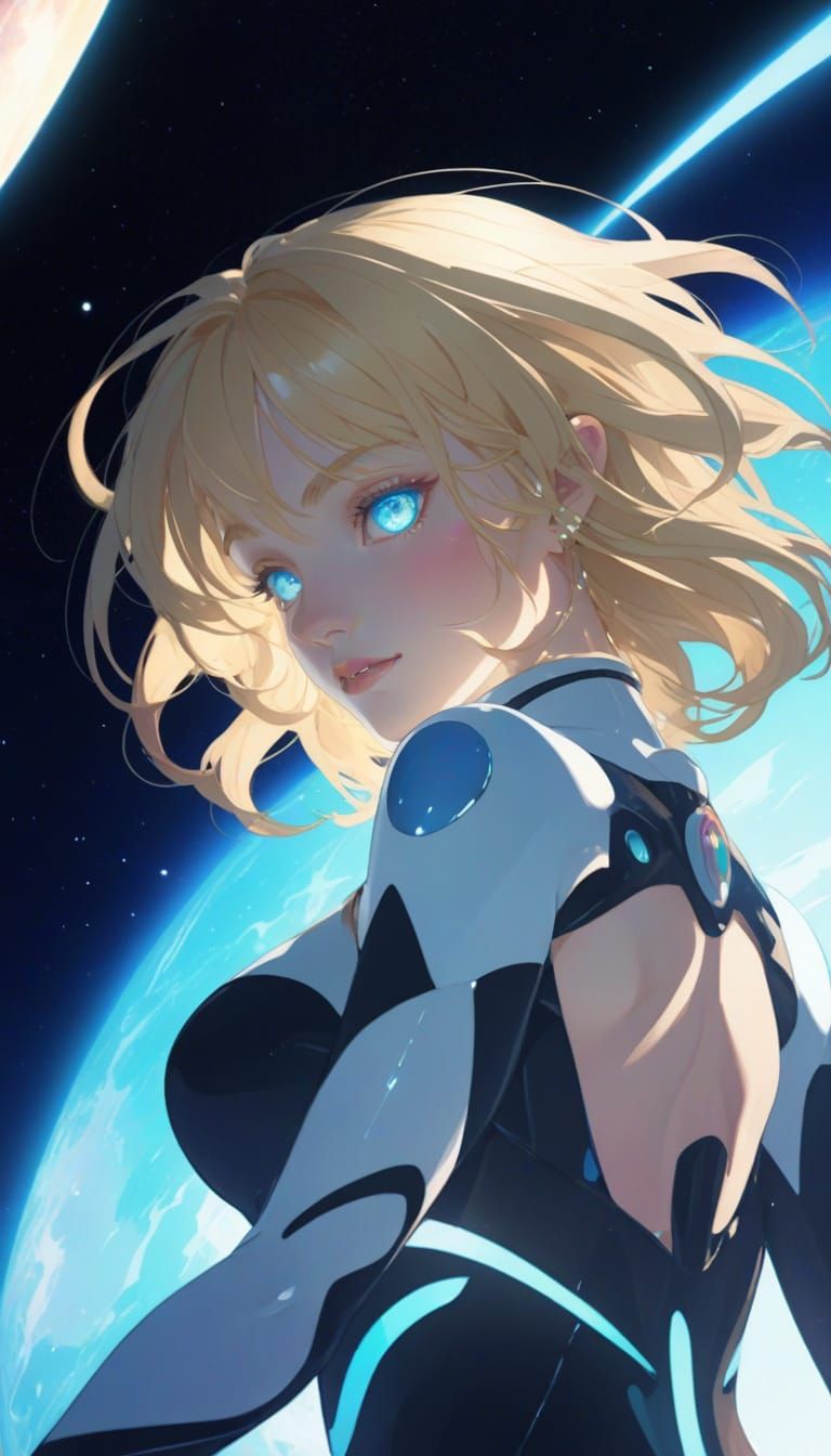 Ethereal Lotus God of Cosmic Beauty