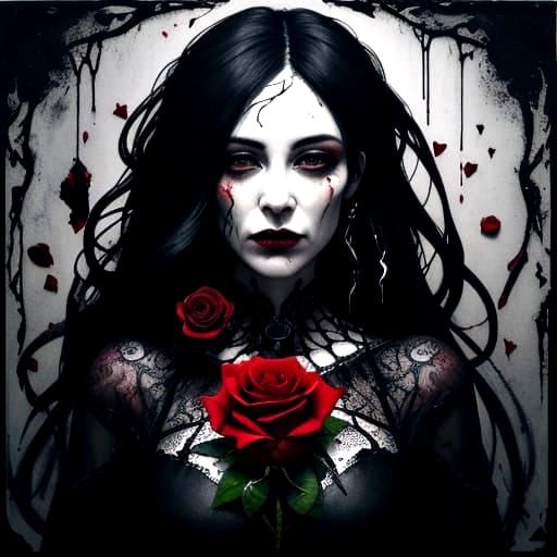 Valentine's Curse: AI Imagines Love's Dark Side