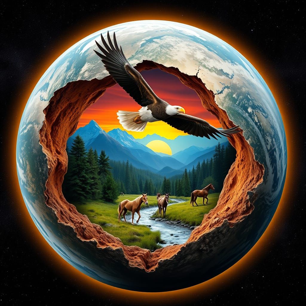 Earth's Core: A Hidden Paradise