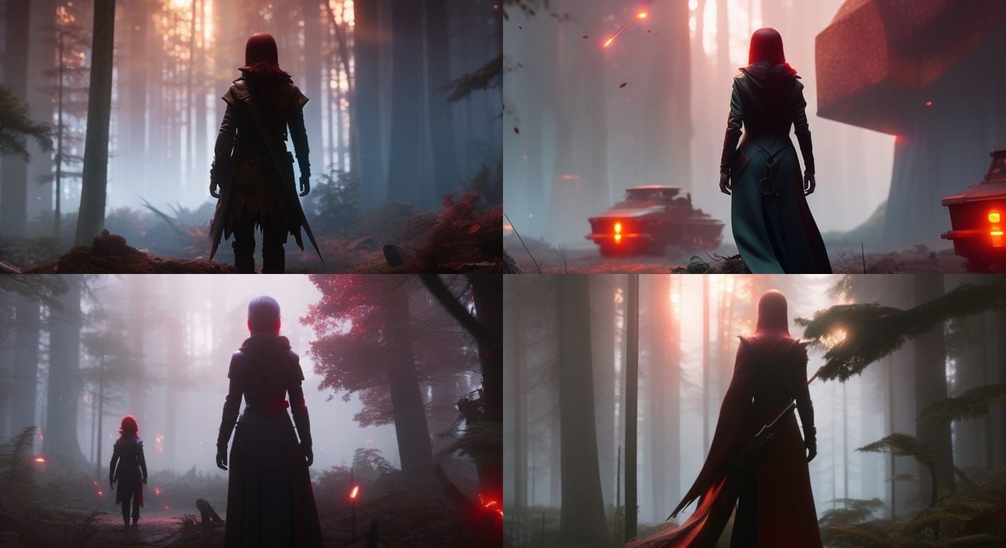 Chibi Mushroom with Fiery Wings in Pixar Style