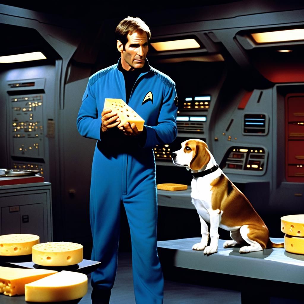 Scott Bakula as Captain Archer Feeds Beagle