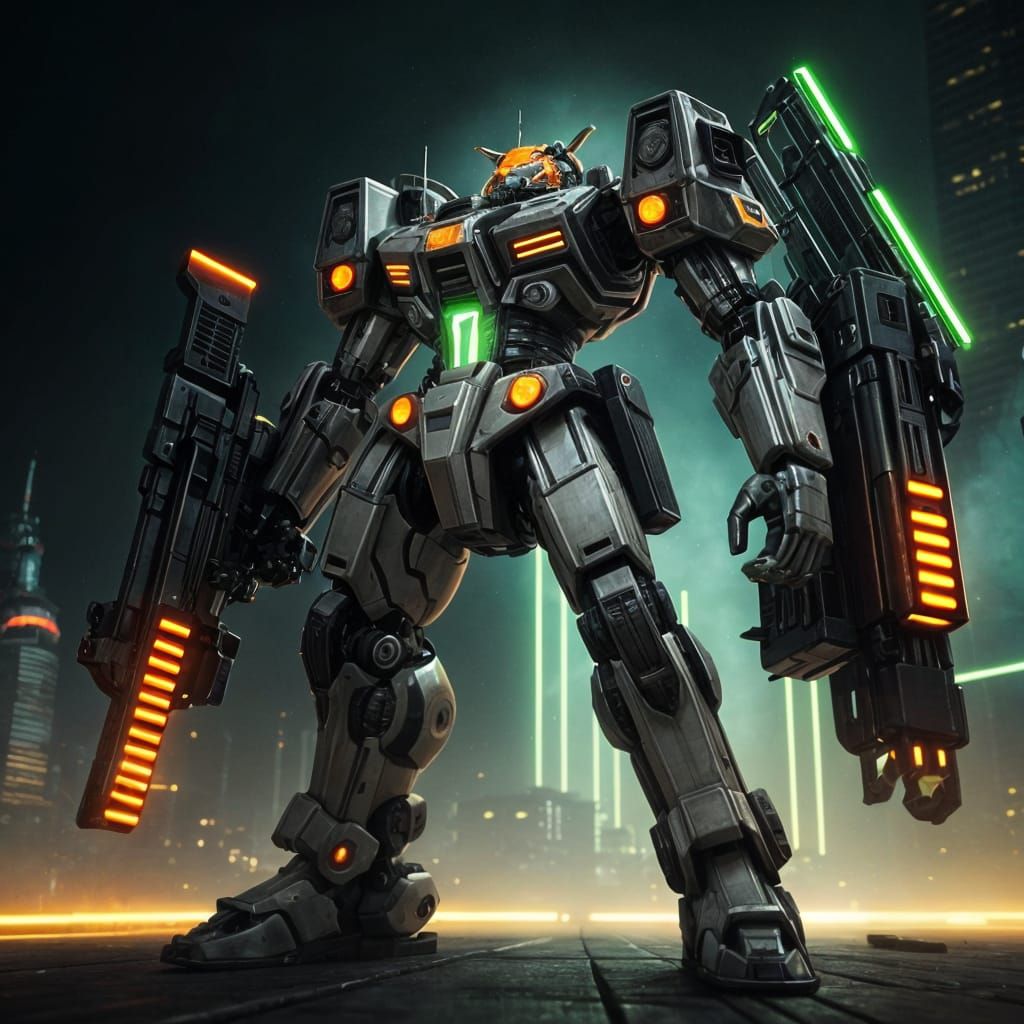 The 'Bengal Tiger' Heavy Mecha.