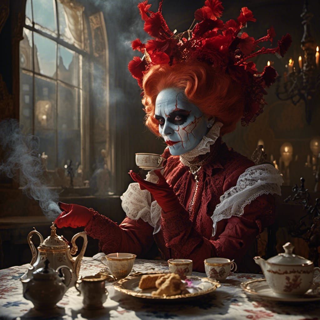 Flo Reading about Cathryn the great