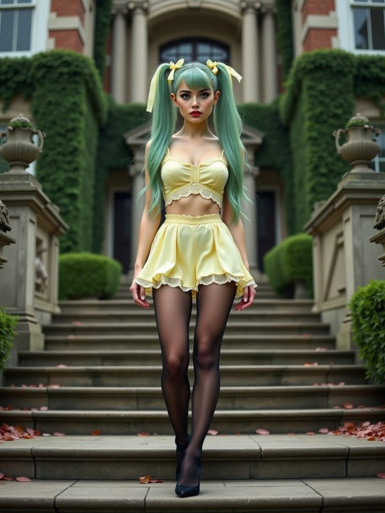 Wulfe Hall: going round the back to the kitchen. Why not, it's a beautiful day today!