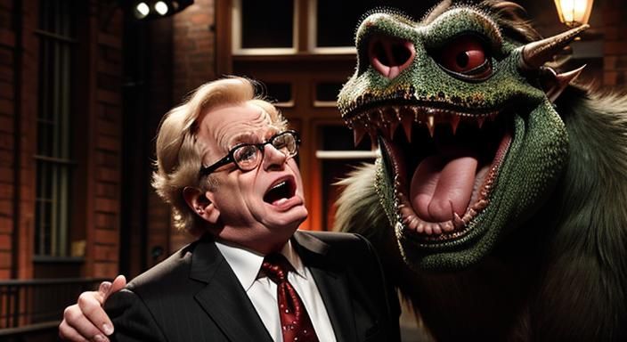 Jerry Springer takes singing lessons