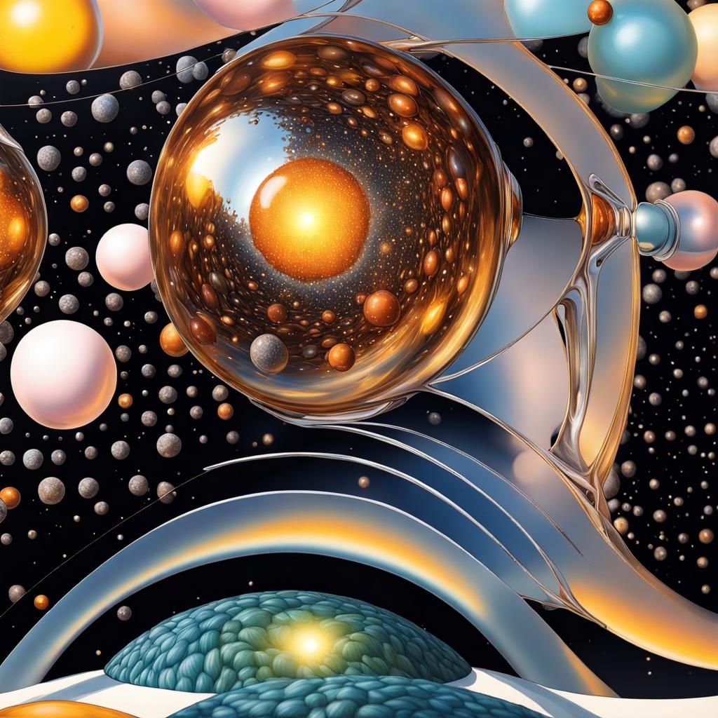 Hyperrealistic Alien People and Pets in Dreamy Light