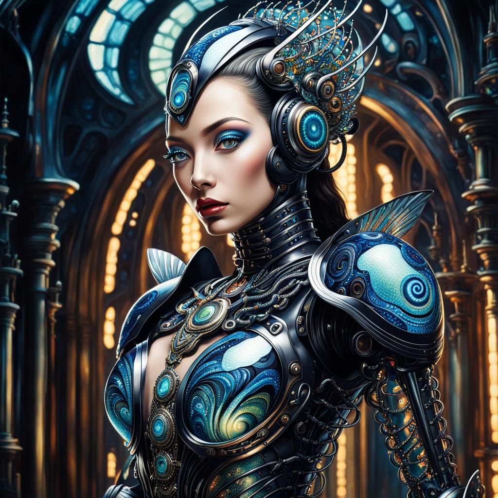 My Beautiful Cyborg Queen!