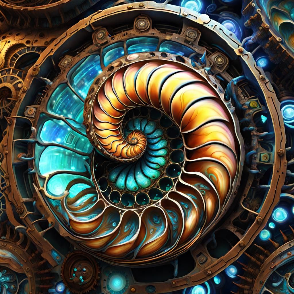 Nautilus Shell: Mythical Fusion of Future and Past