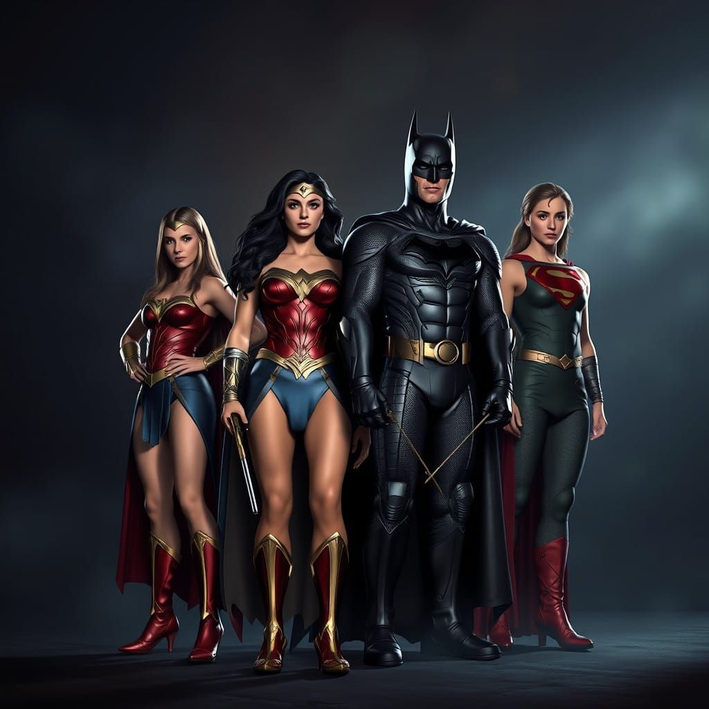 Superheroes Unite in Dark, Mystical Realm