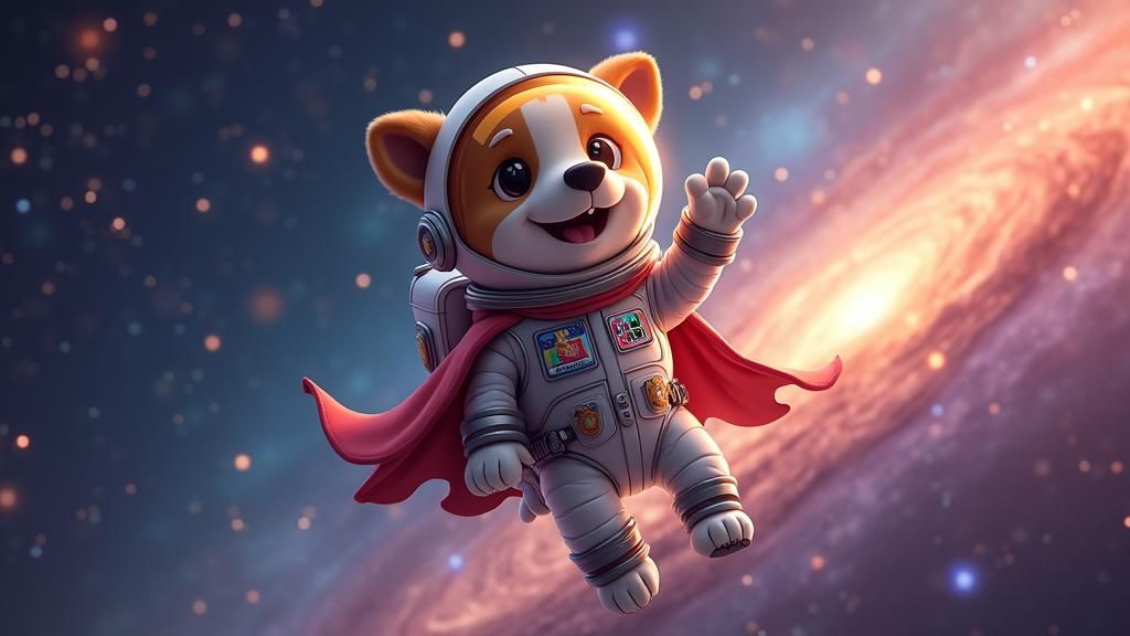 Dog Astronaut Lumi's Cosmic Journey