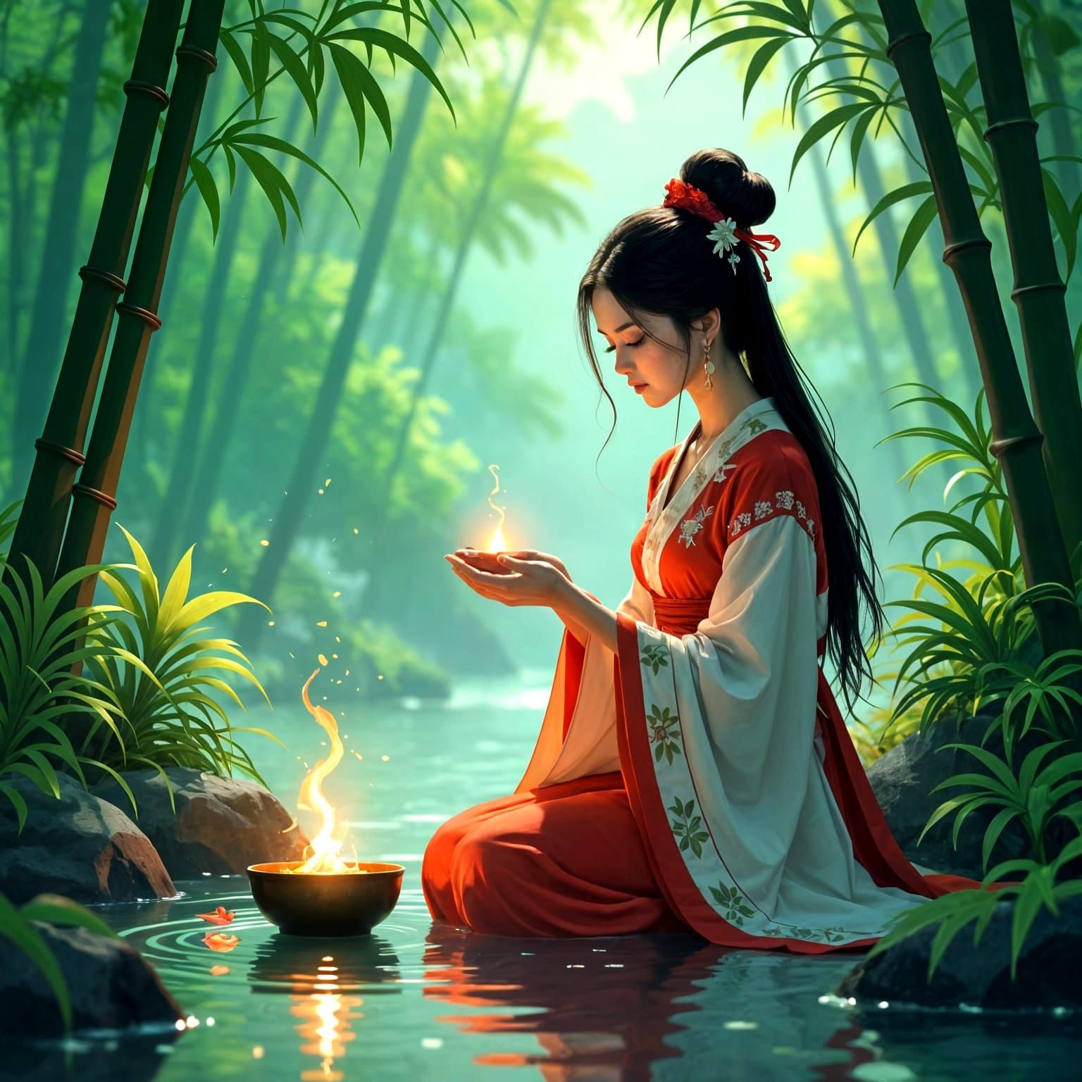 Abstract Rendering of Propitiate Concept