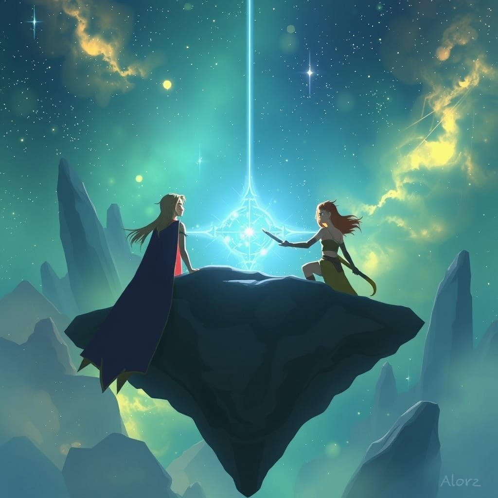 Planet Aeloria: Mystical Galaxy of Floating Islands