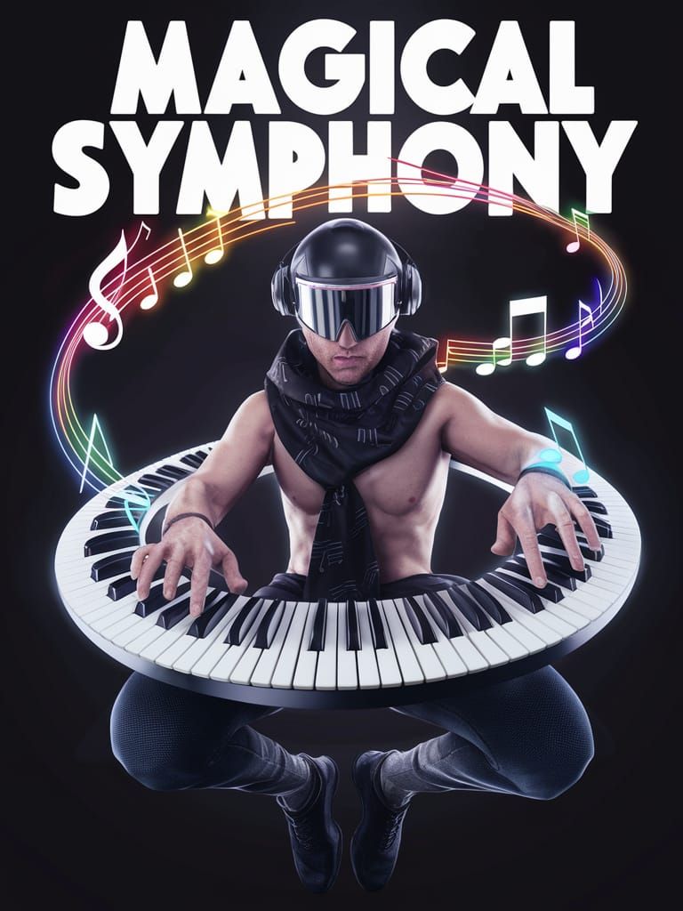 Armored DJ Sorcerer Plays Levitating Keyboard Ring