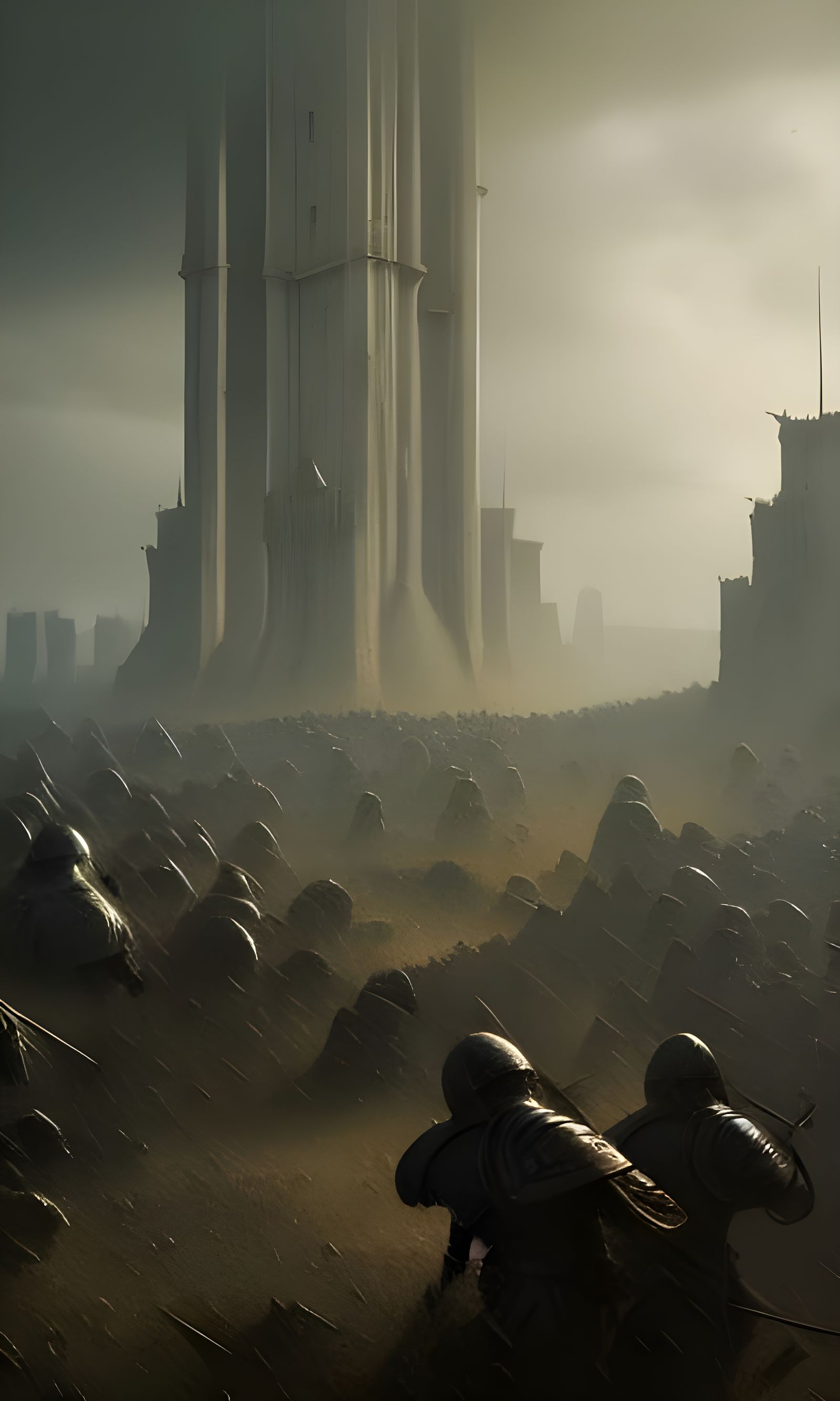 Medieval Battlefield: Hyperdetailed Concept Art