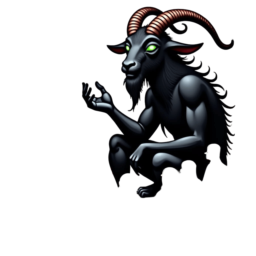 Dark Fantasy Goat-Man Saga: Hyperdetailed Concept Art