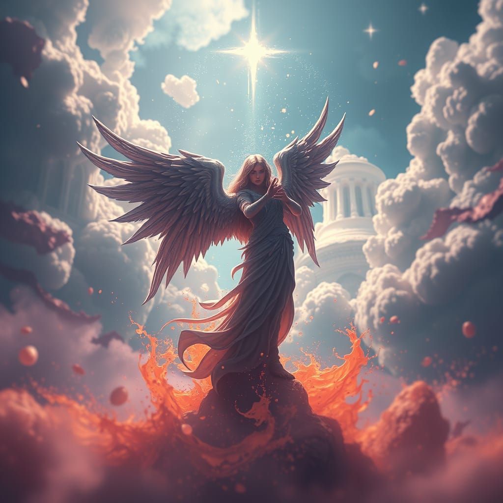 Ethereal Fantasy Realm Unfolds in Vibrant Colors