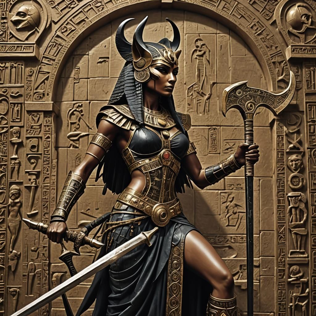Goddesses as Weapons: Wadjet, Bastet, and Isis