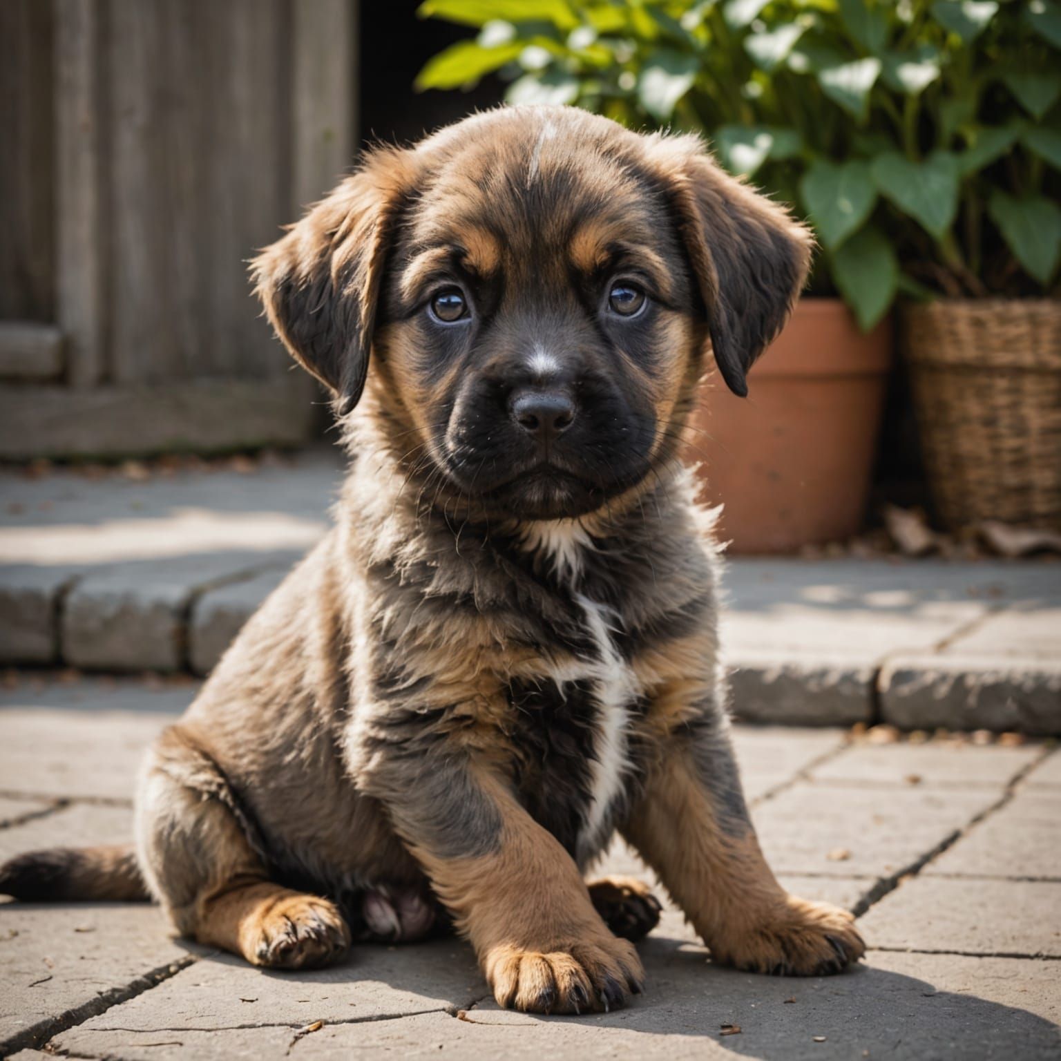 Adorable Puppy Portrait