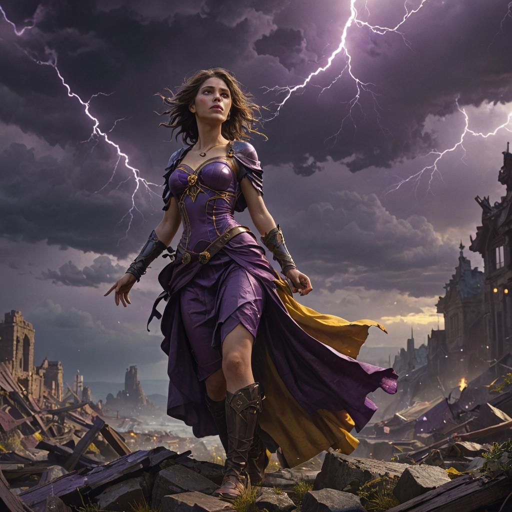 Calamity Personified: Dark Fantasy Concept Art