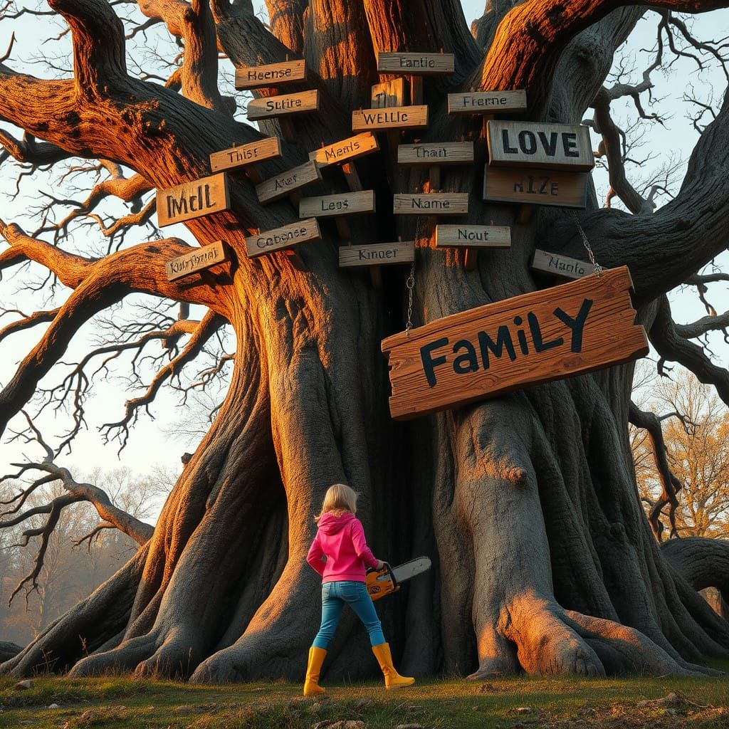 Ancient Family Tree Defies Cutting Down