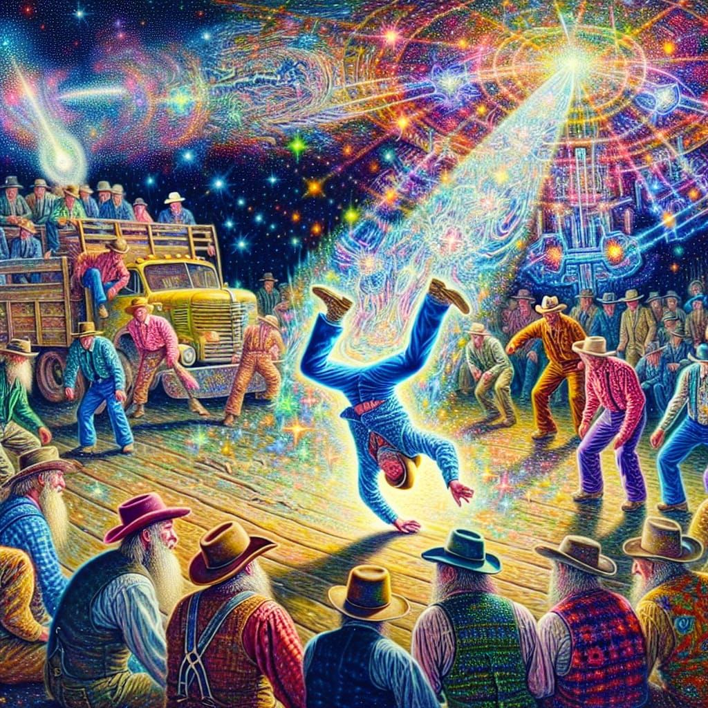 UFOs at the Square Dance