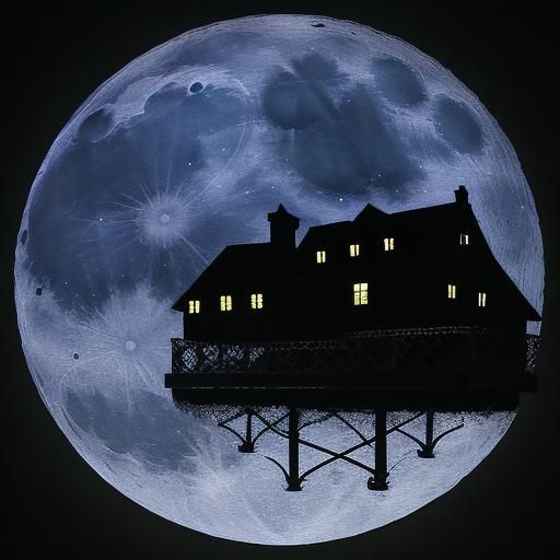 Moonlit Good Night Sleep Tight Scene