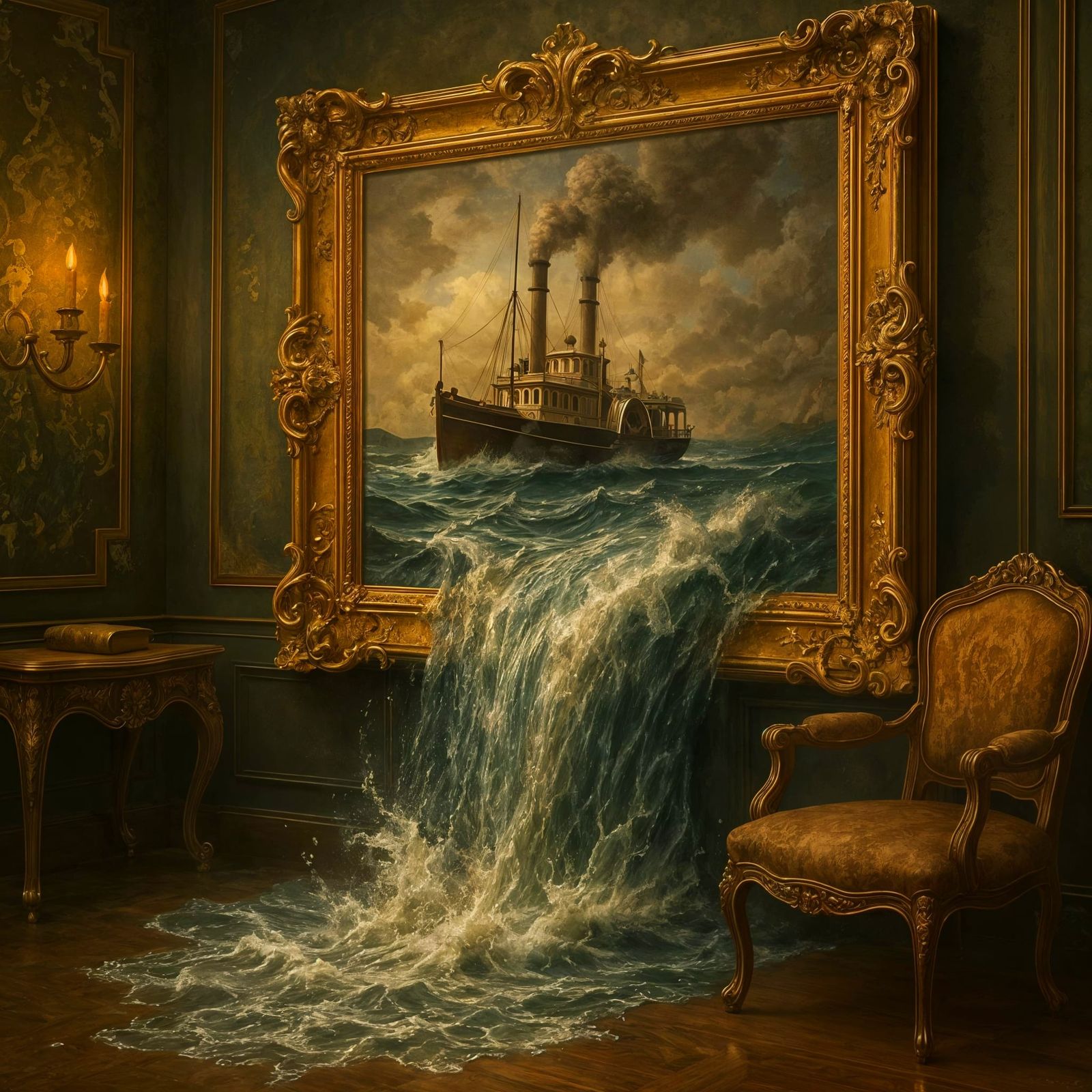 Whimsical Victorian Room Transports to a Charming Steamboat ...