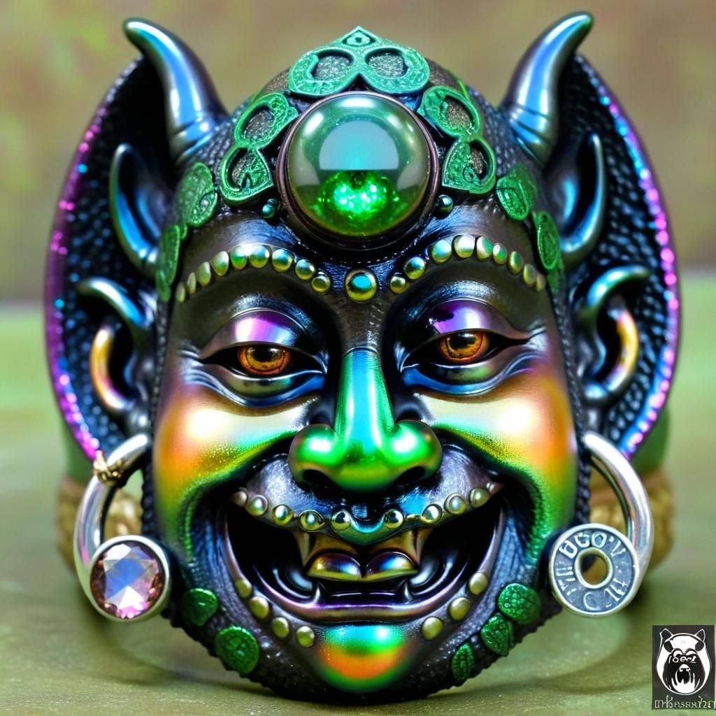 Happy Luck Luck Mask