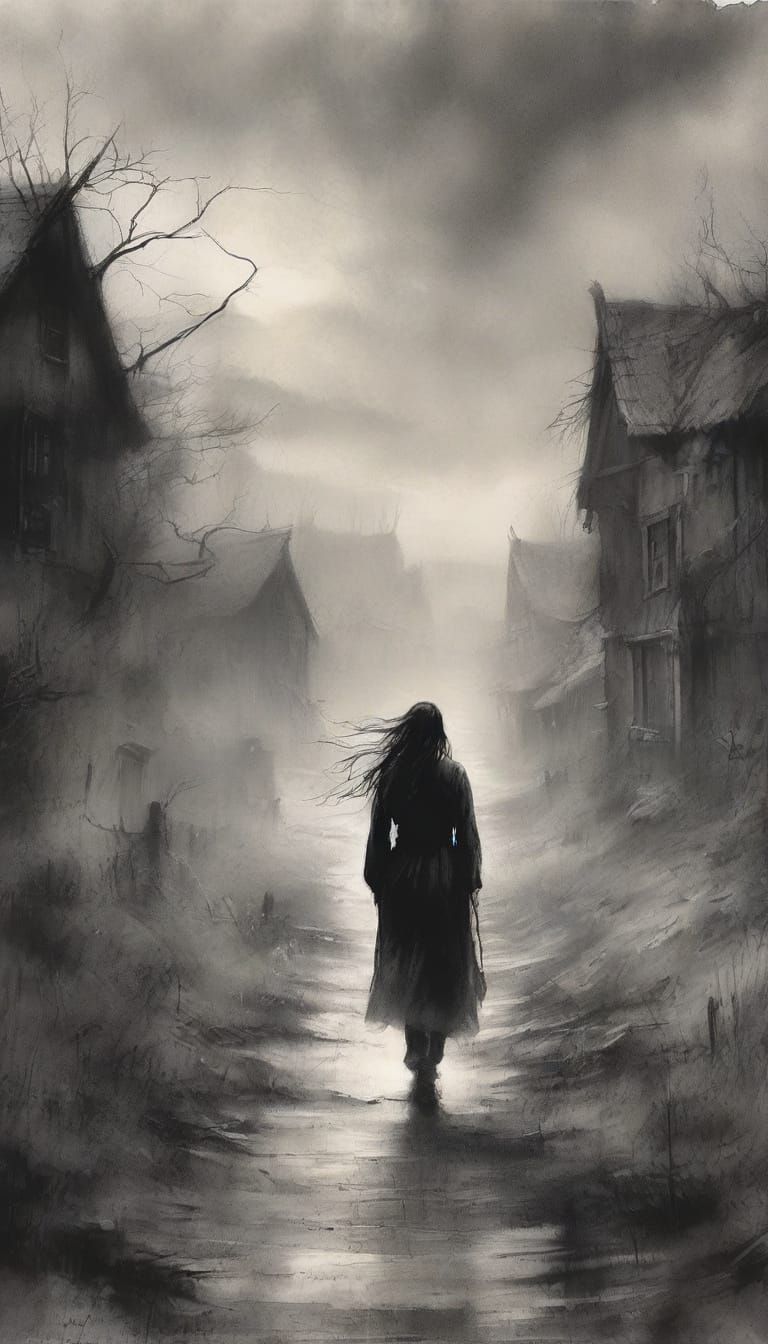 Eerie Figure Emerges in Misty Moor Village