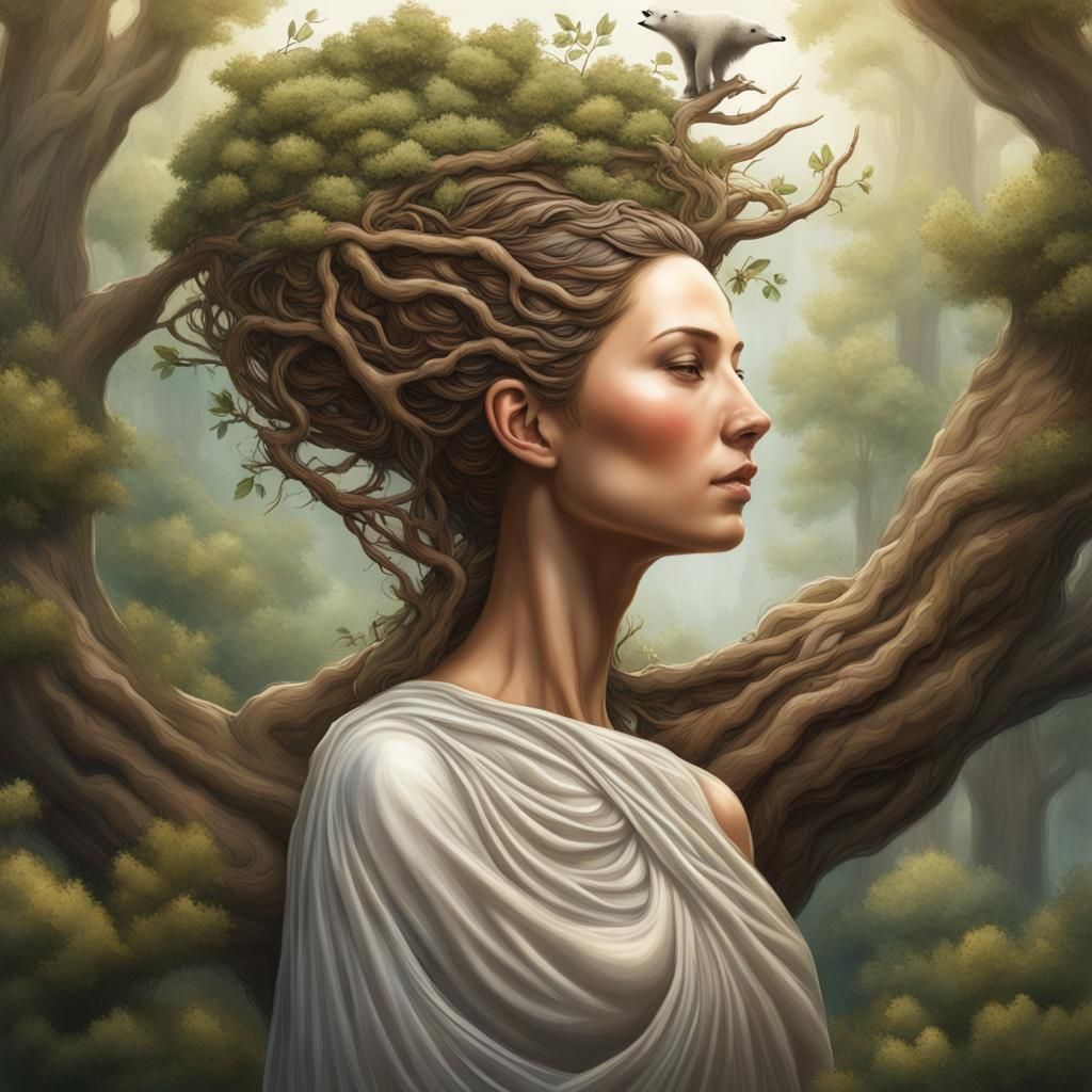 Mother Earth in Contemplation