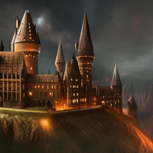 Detailed Matte Painting: Hermione Granger Portrait