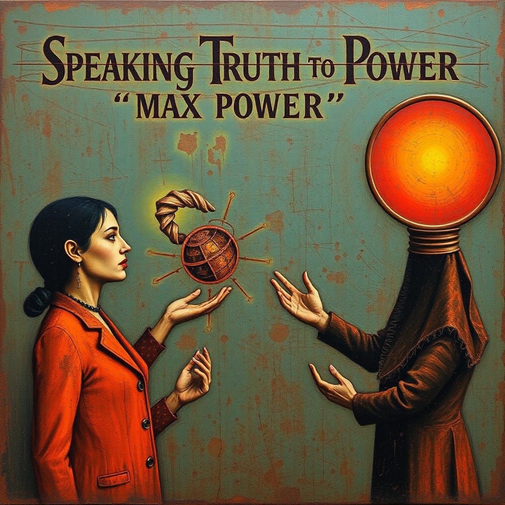 Surreal Confrontation: Speaking Truth to Power