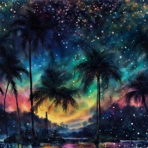 Enchanted Floating Islands in a Dreamscape