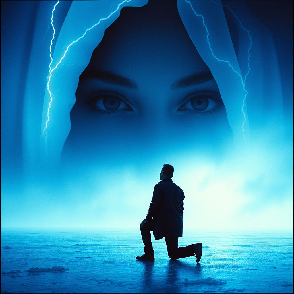 Captivating Gaze: A Cinematic Film Still