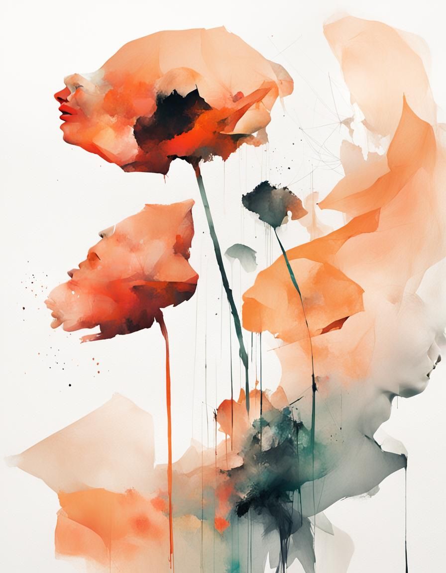 Surreal Portrait in a Modern Style